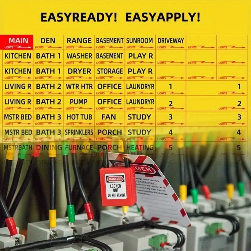 NEW CIRCUIT BOX LABELS - Picture 3 of 9
